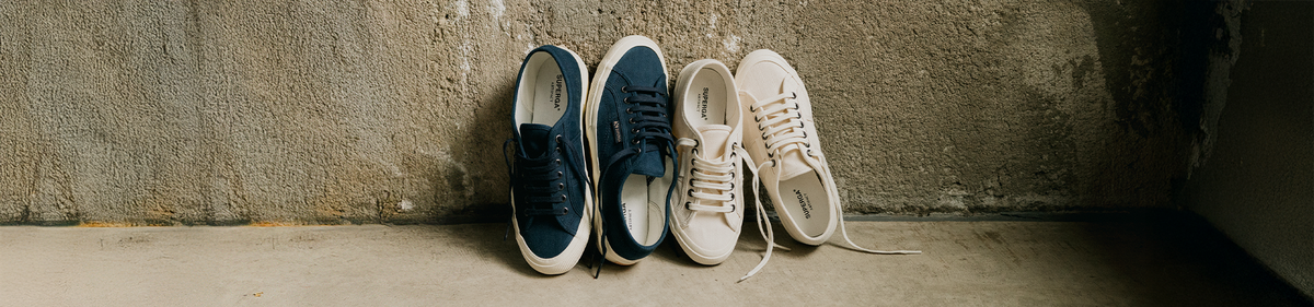 Superga: Men’s & Women’s Shoes Superga Artifact Canvas Shoes and Boots: ’70s Workwear Style
