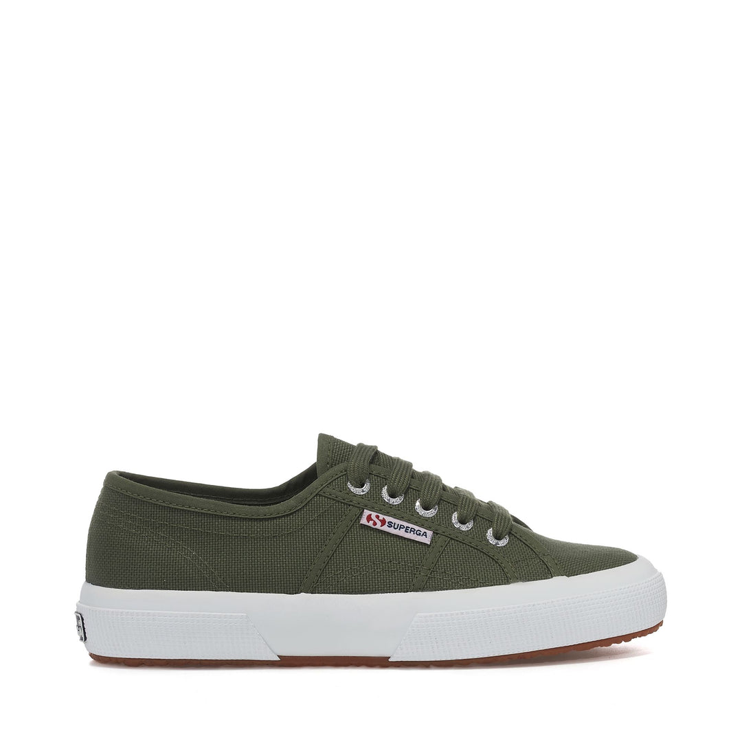 Classic Unisex Sneakers in Green with Cotton Upper 01