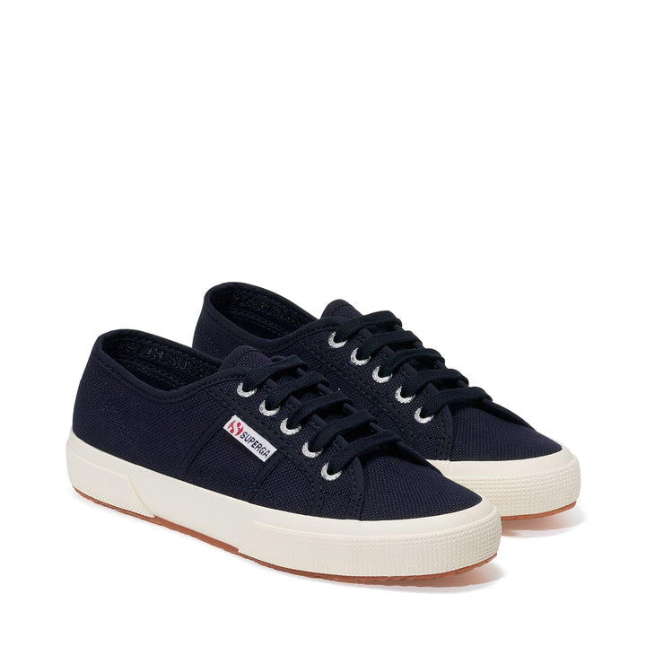 Baskets classiques unisexes bleues avec tige en coton 2