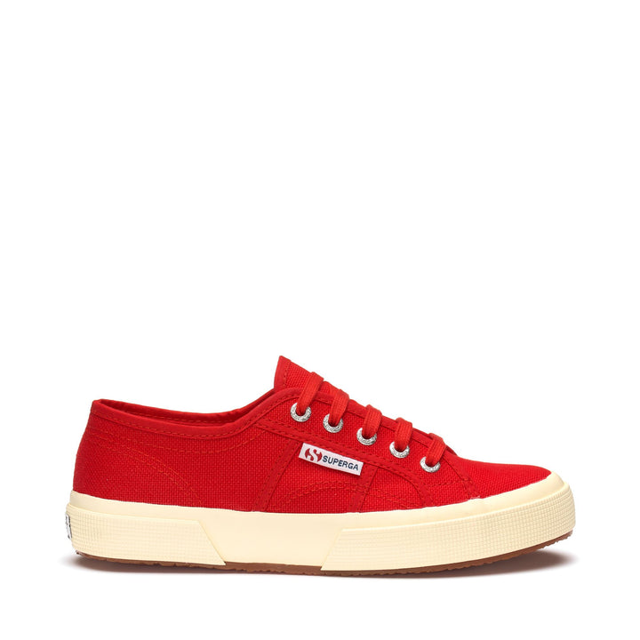 Sneakers Classiche Unisex Colore Rosso con Tomaia in Cotone 1