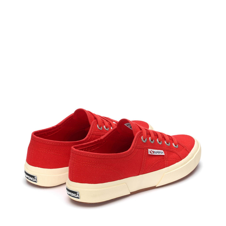 Sneakers Classiche Unisex Colore Rosso con Tomaia in Cotone 3