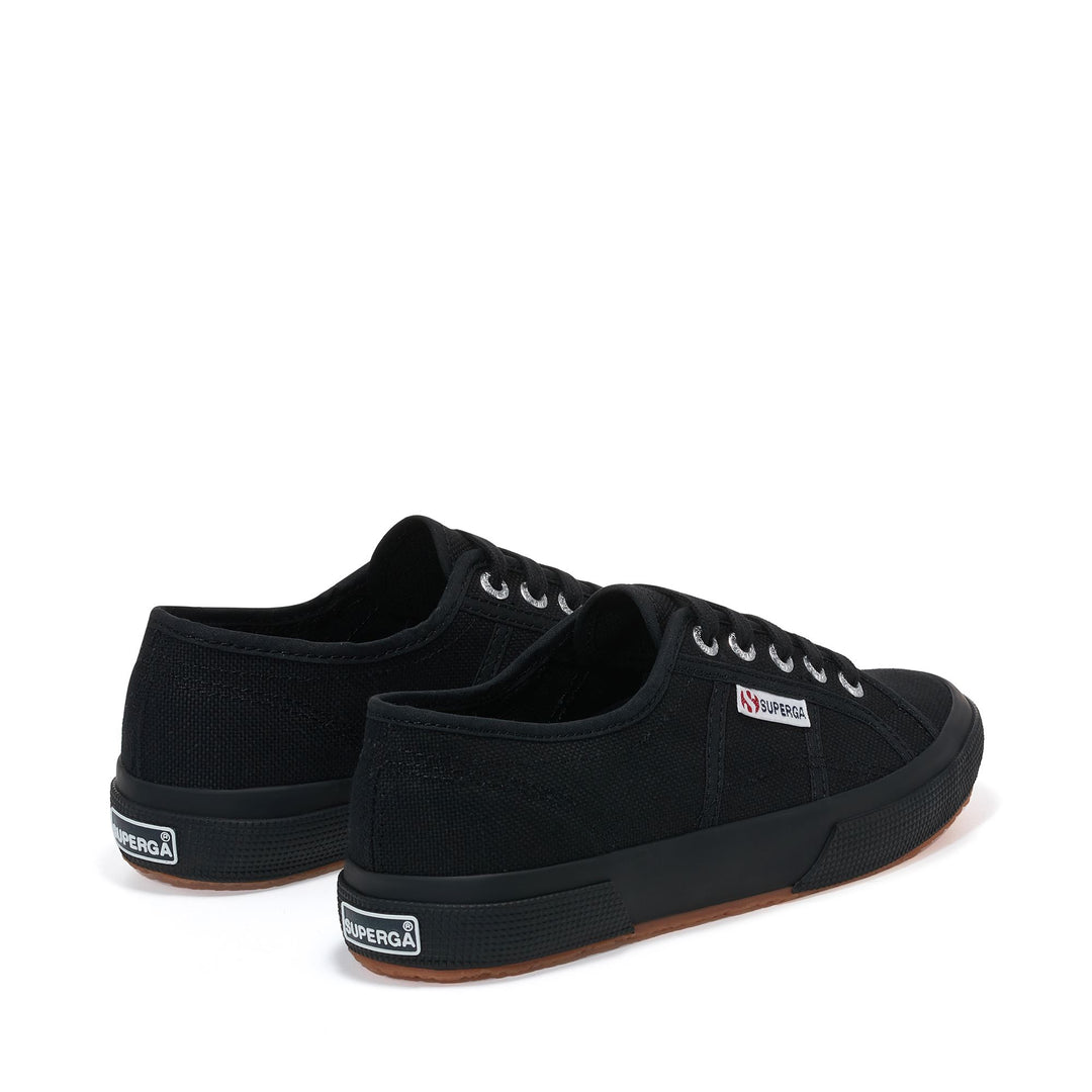 Classic Unisex Sneakers in Black with Cotton Upper main