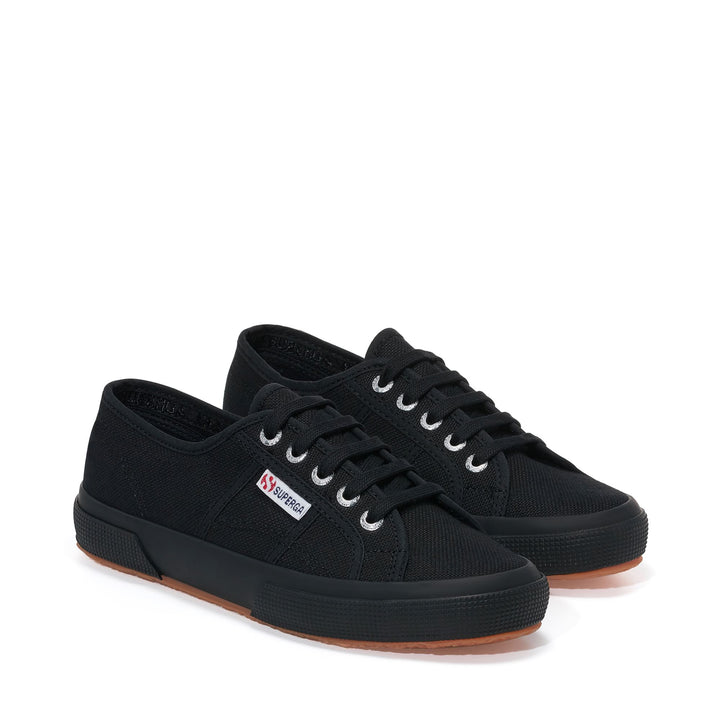 Classic Unisex Sneakers in Black with Cotton Upper 2