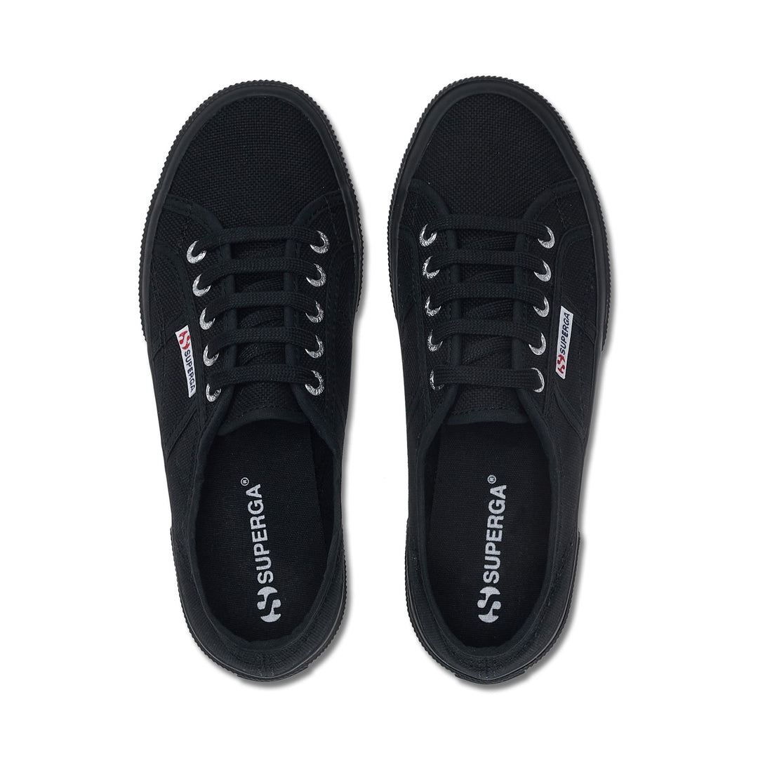 Classic Unisex Sneakers in Black with Cotton Upper main