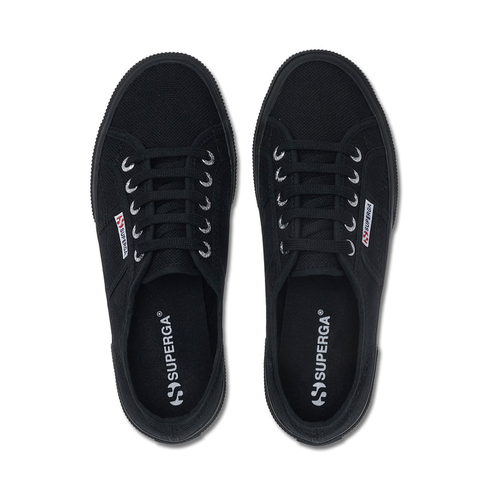 Classic Unisex Sneakers in Black with Cotton Upper 4