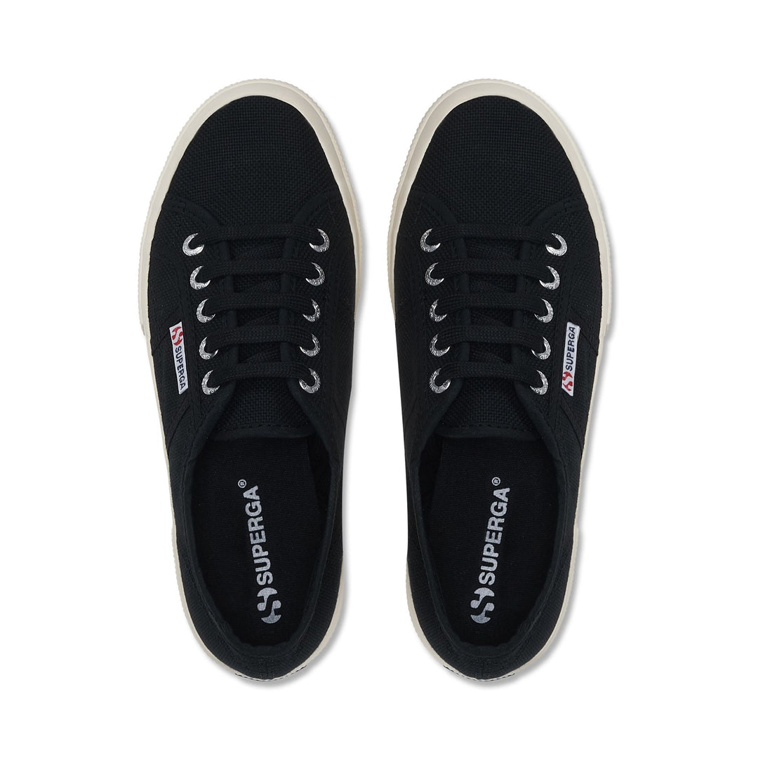 Classic Unisex Sneakers in Black with Cotton Upper main