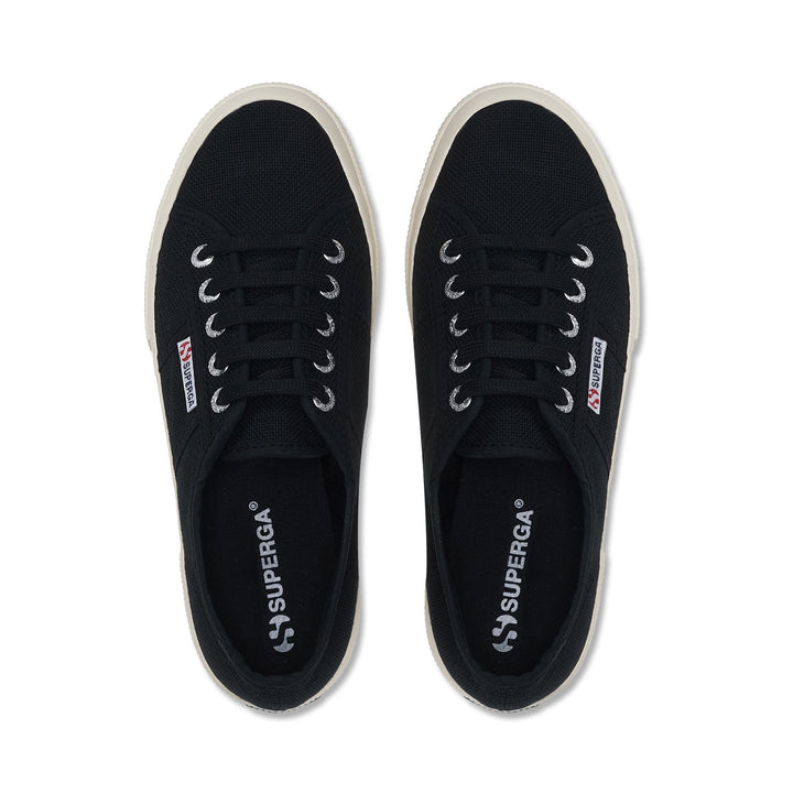 Classic Unisex Sneakers in Black with Cotton Upper 4
