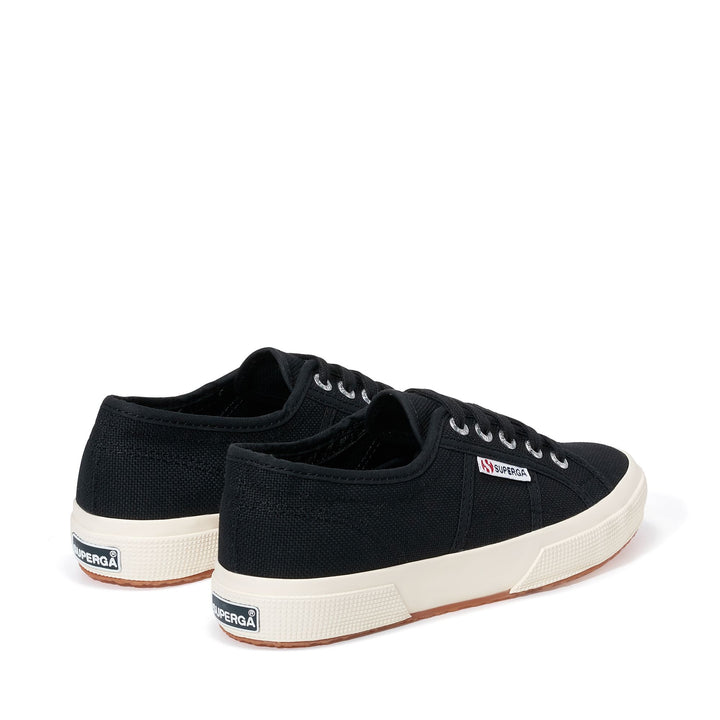 Classic Unisex Sneakers in Black with Cotton Upper 3
