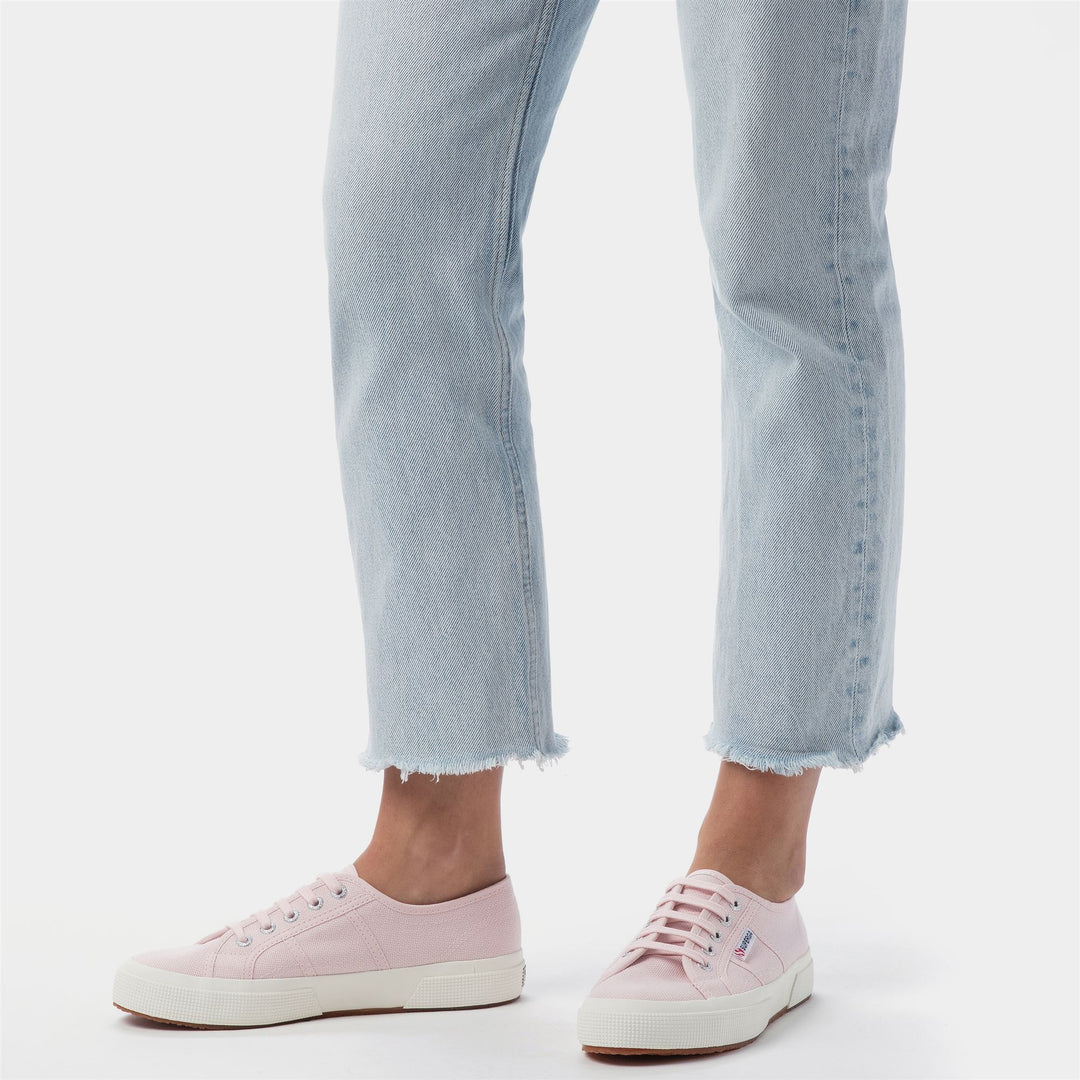 Classic Unisex Sneakers in Pink with Cotton Upper main