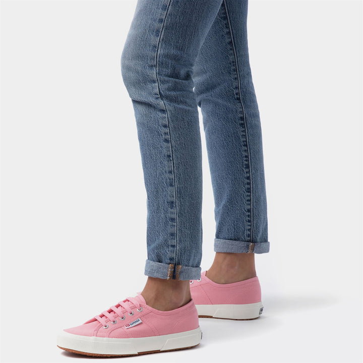 Classic Unisex Sneakers in Pink with Cotton Upper 6