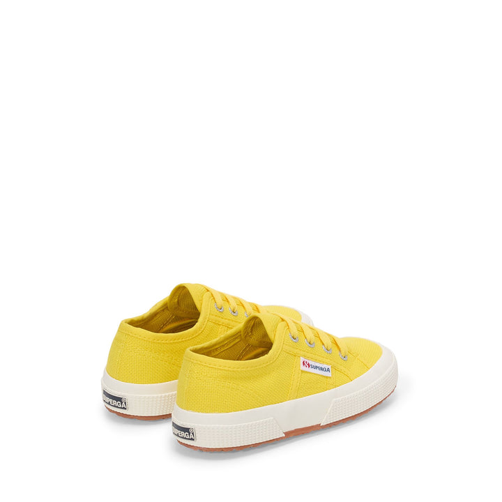 Children's Sneakers in Yellow with Cotton Upper 3