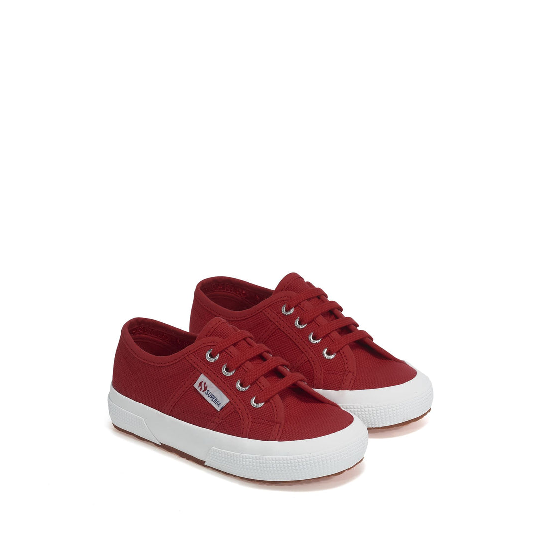 Children's Sneakers in Red with Cotton Upper main