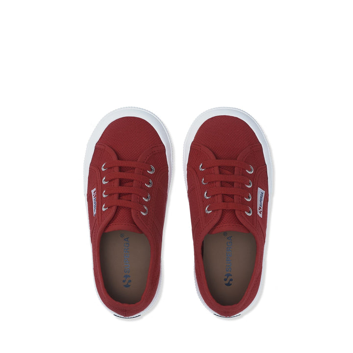Children's Sneakers in Red with Cotton Upper 4