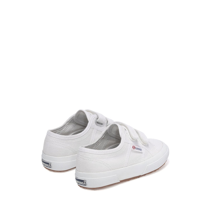 Children's Sneakers White Color with Cotton Upper 3
