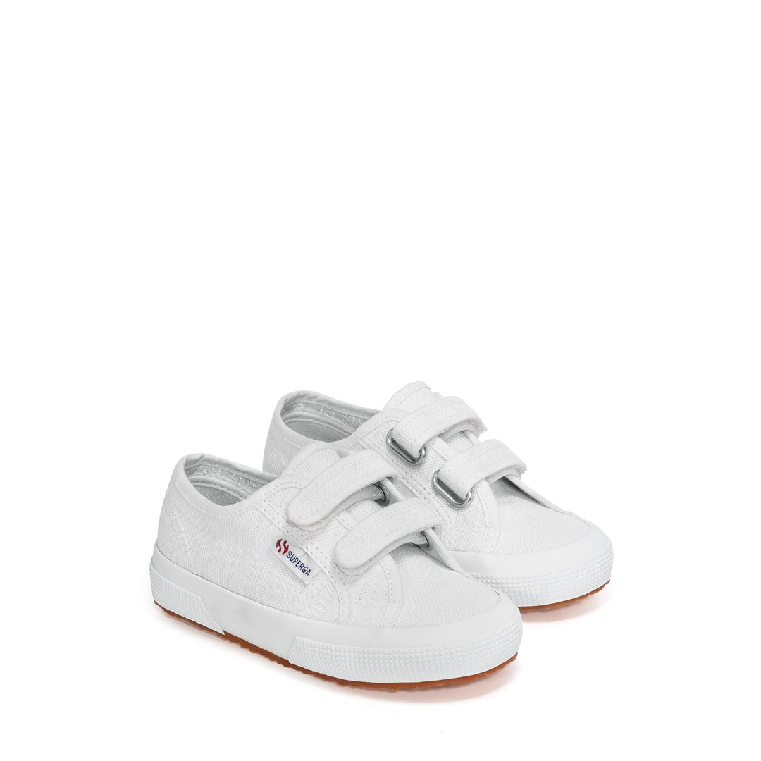 Children's Sneakers White Color with Cotton Upper main