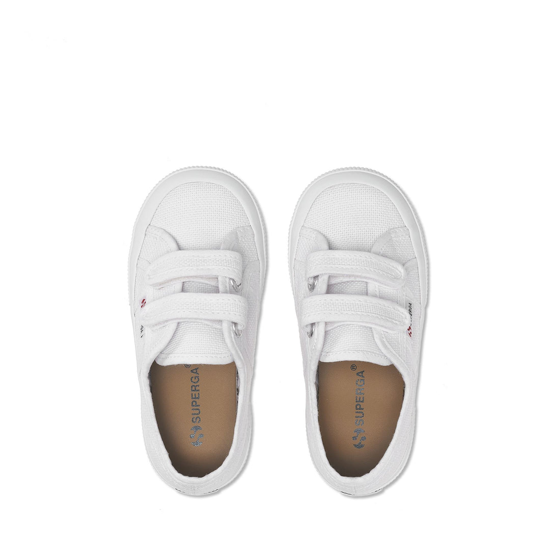 Children's Sneakers White Color with Cotton Upper main