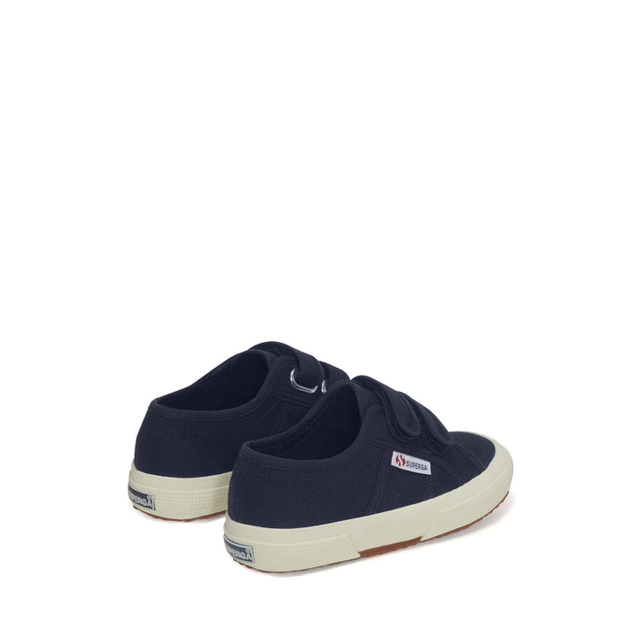 Baskets classiques bleues pour enfants avec tige en coton 3