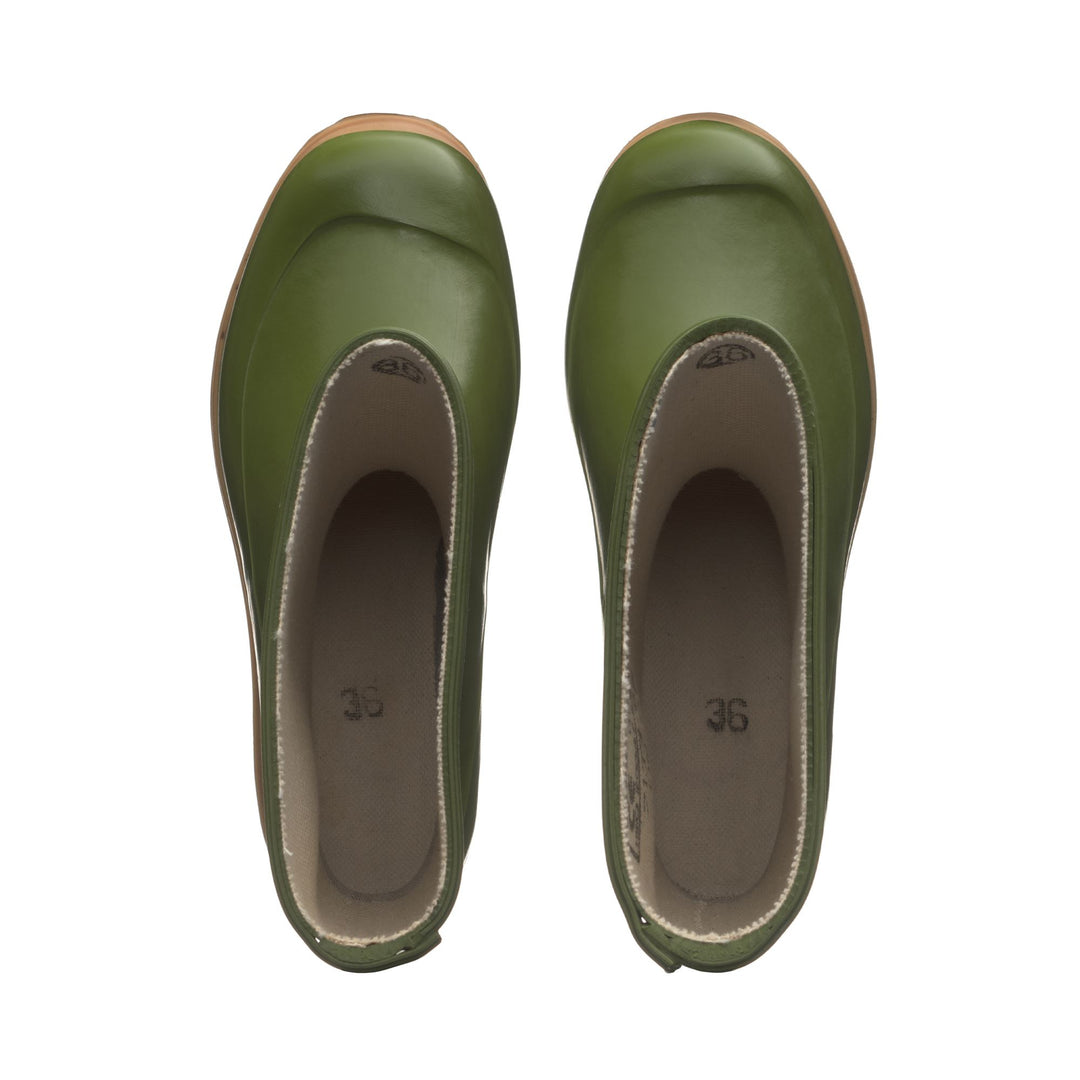 High Rubber Boots Unisex Green Color main