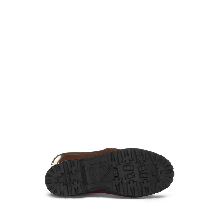 Bottes hautes en caoutchouc unisexes de couleur marron 5