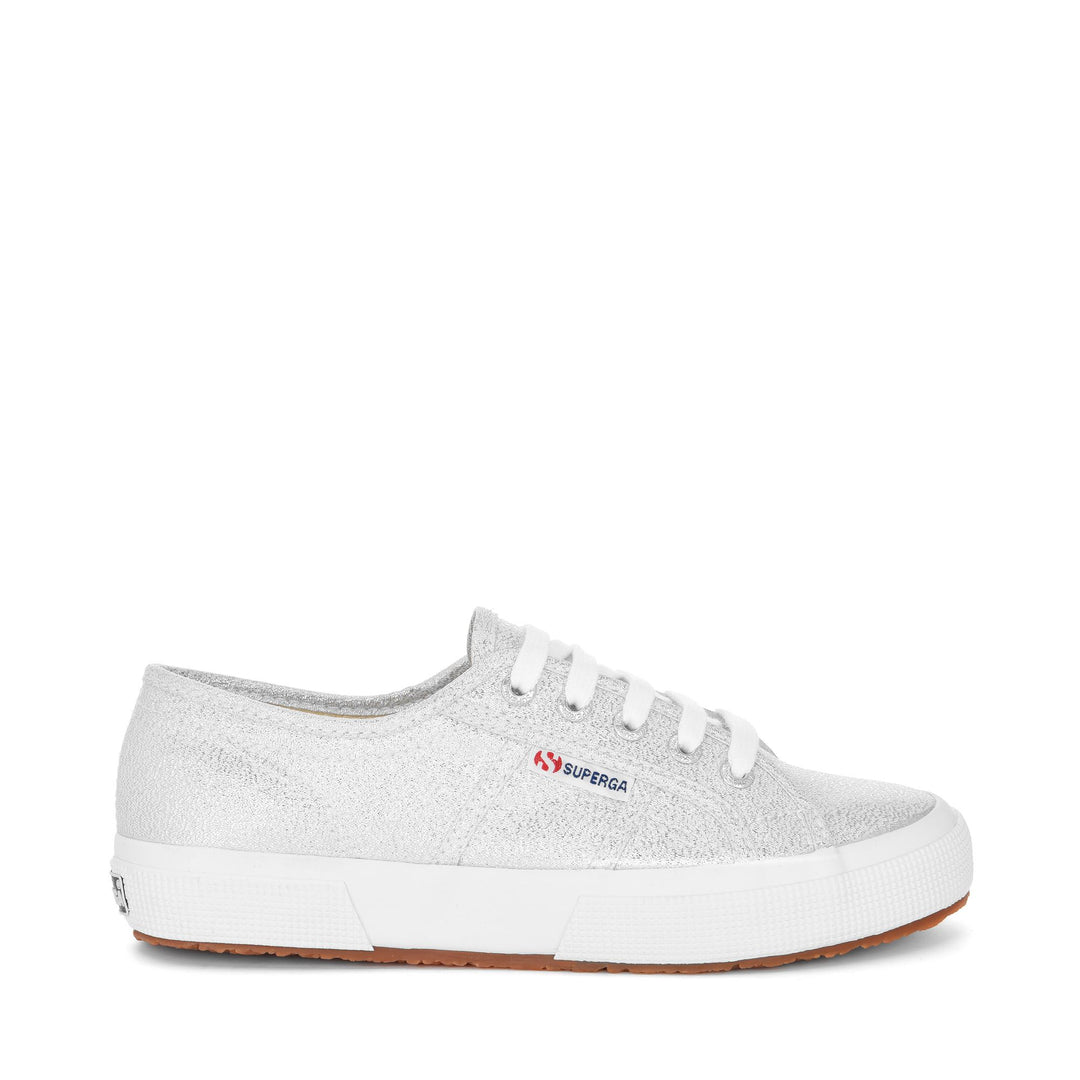 Sneakers Grey Color with Lamé Upper 01