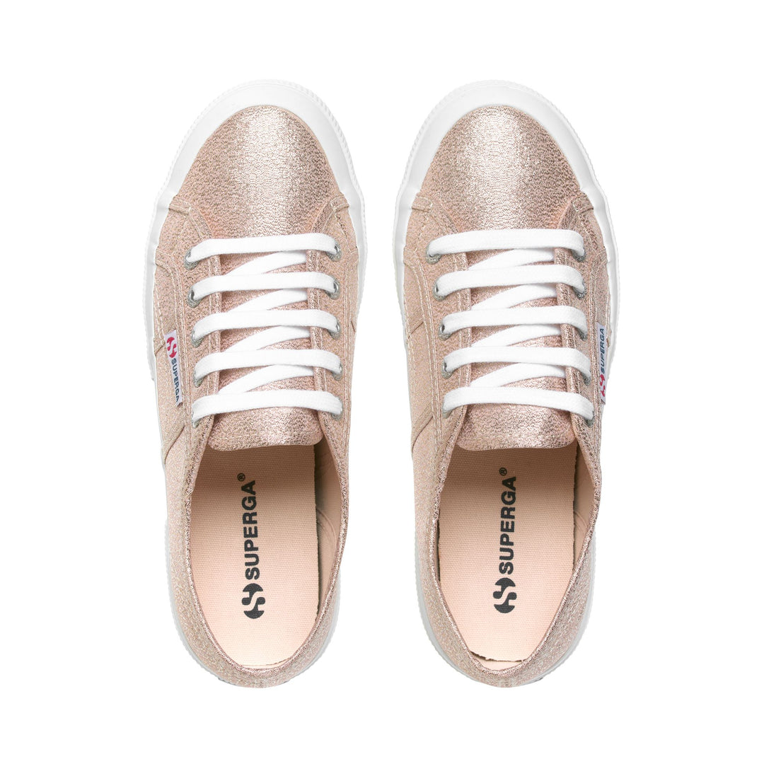 Baskets classiques roses pour femme avec tige en coton main
