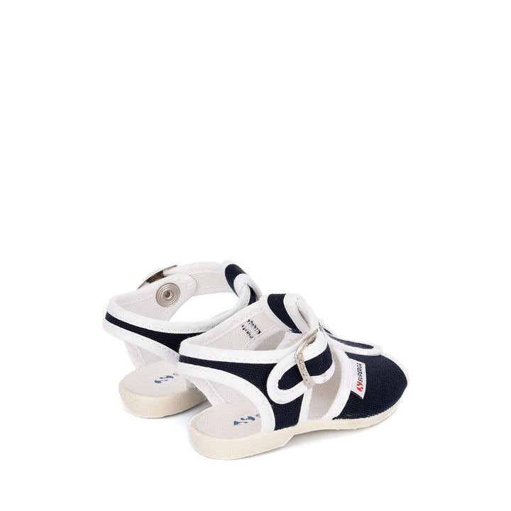 Children's Sandals Blue Color with Cotton Upper 3