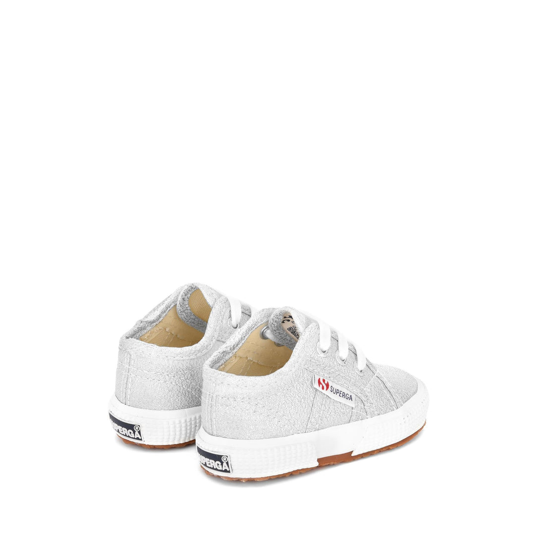 Children's Sneakers Grey Color with Lamé Upper main