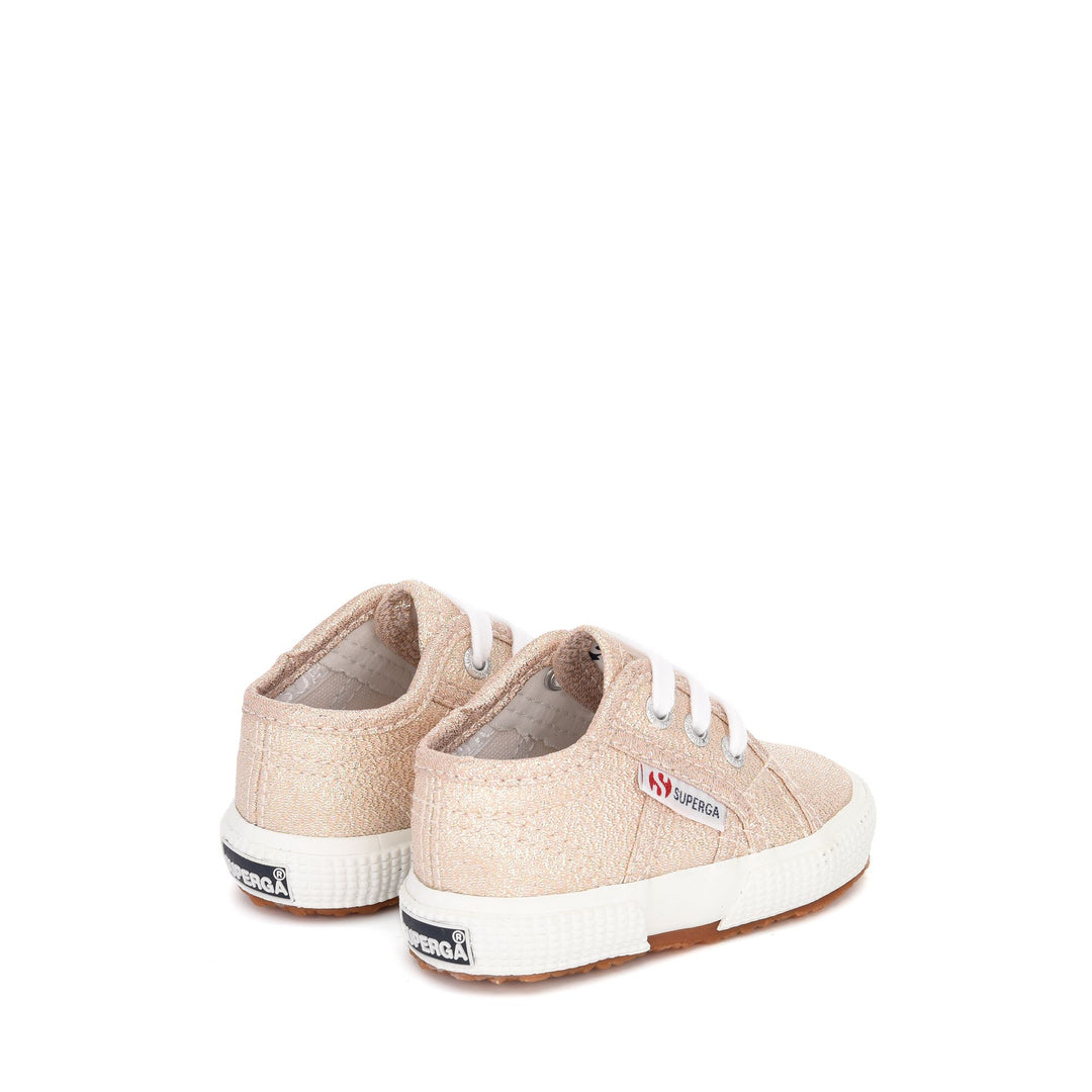 Sneakers per Bambini Colore Rosa Platinum con Tomaia in Lamé main