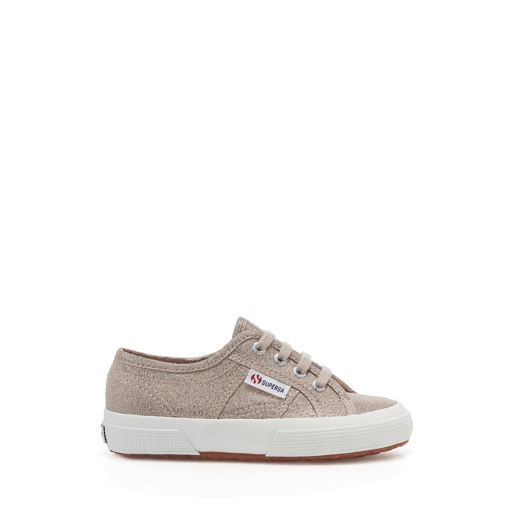 Sneakers per Bambini Colore Rosa con Tomaia in Lamé 1
