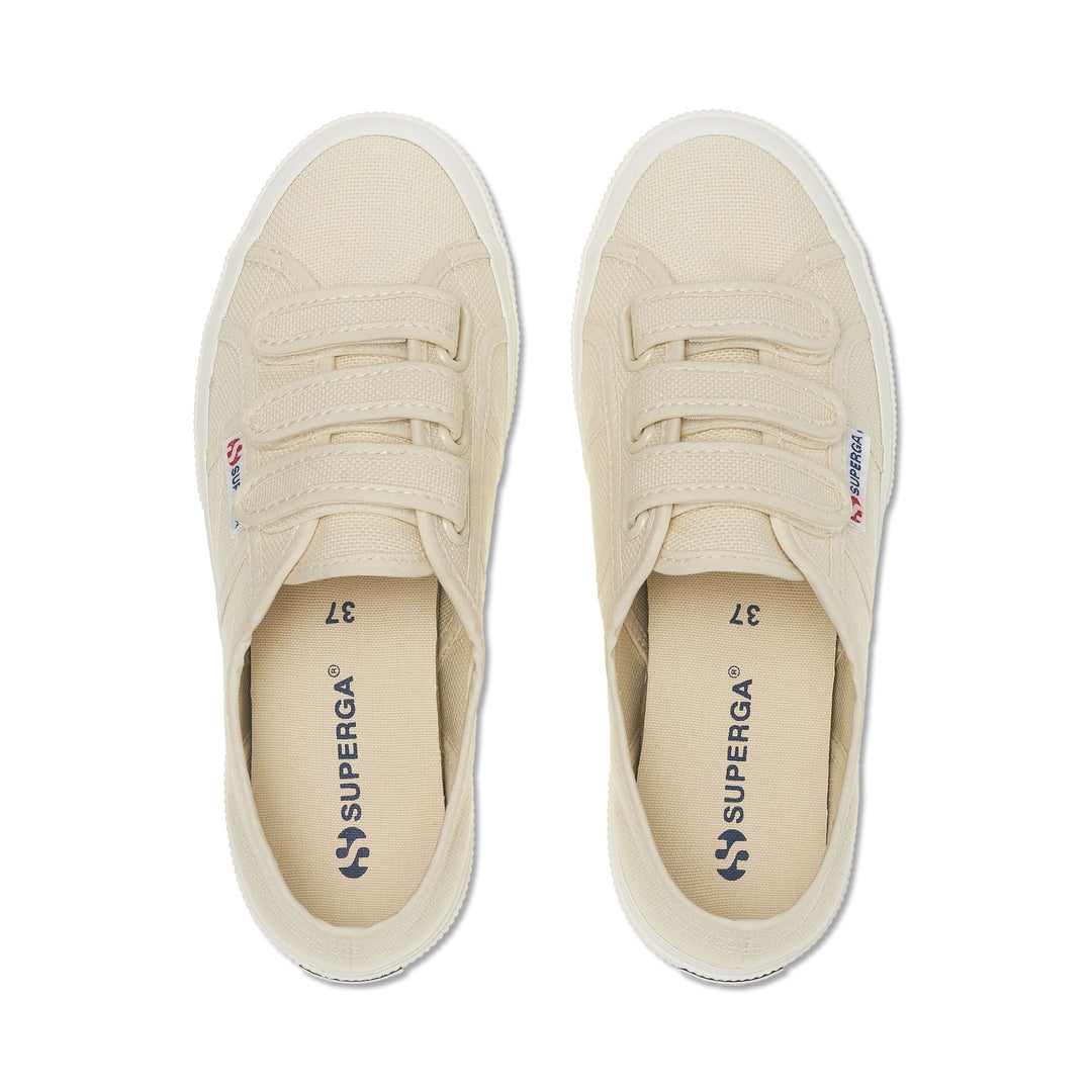 Unisex Beige Sneakers with Cotton Upper main