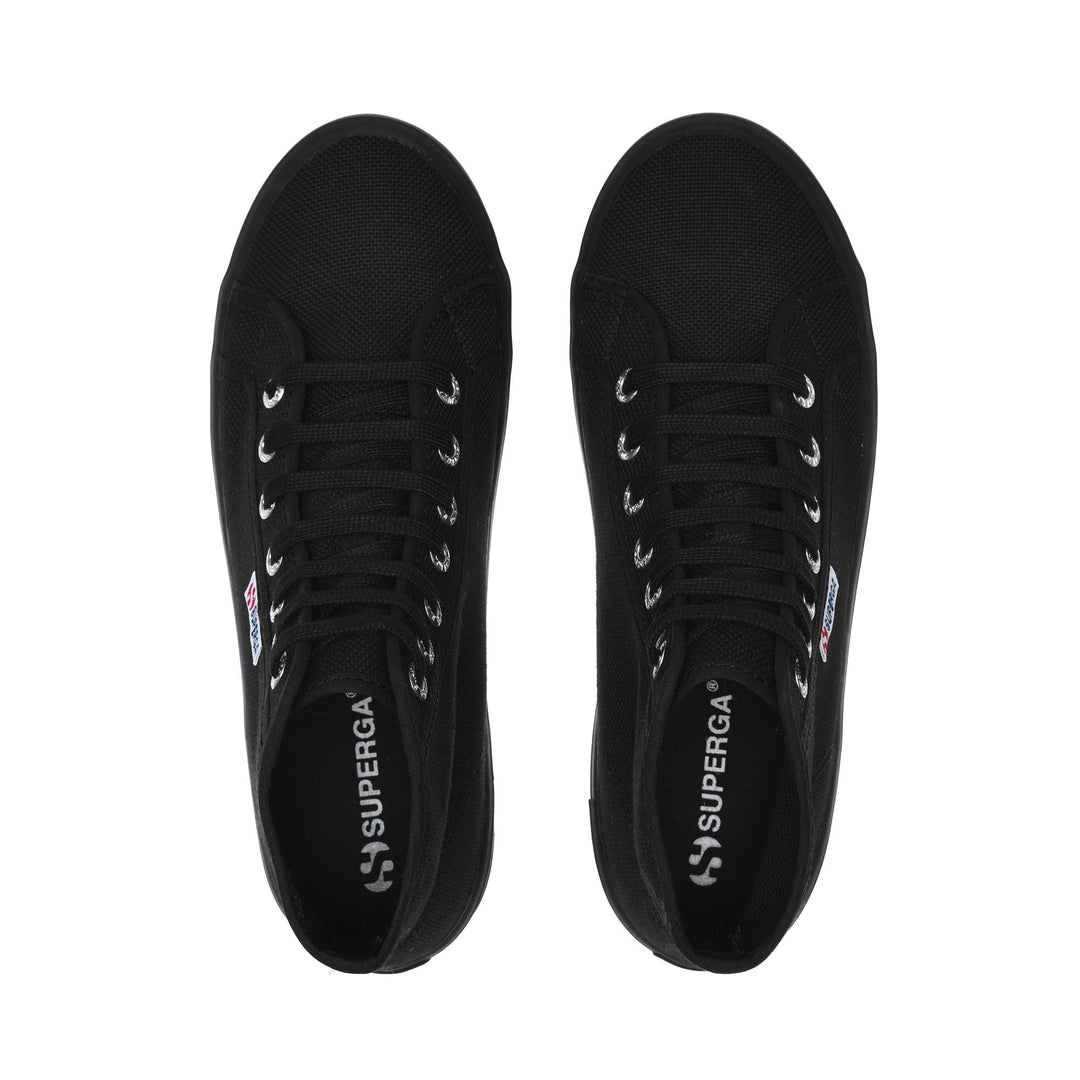 Unisex Full Black Ankle Boots with Cotton Upper main