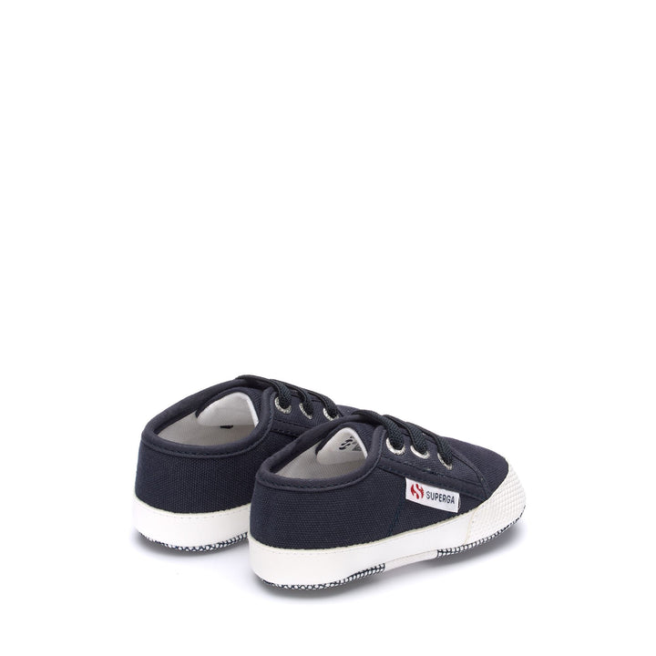 Children's Low Cut Sneakers in Blue with Cotton Upper 3