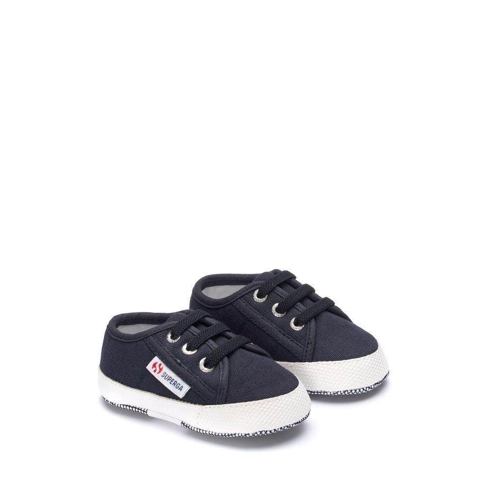 Children's Low Cut Sneakers in Blue with Cotton Upper 02