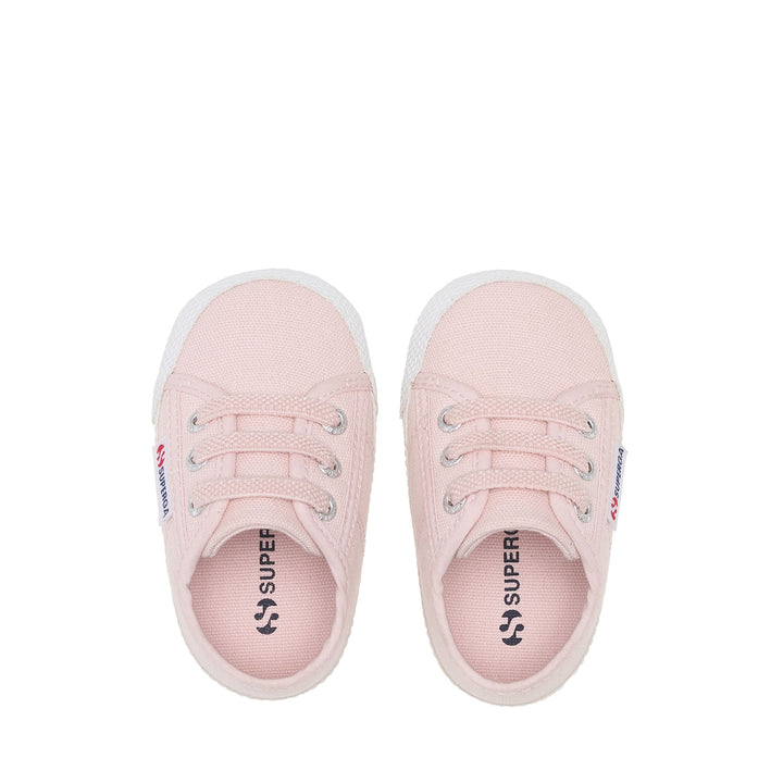 Children's Low Cut Sneakers in Pink with Cotton Upper 4