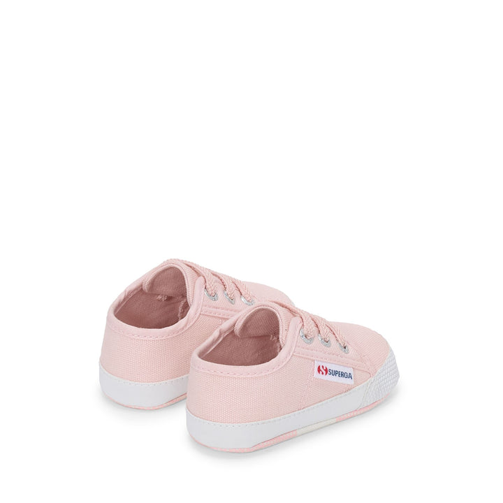 Children's Low Cut Sneakers in Pink with Cotton Upper 3