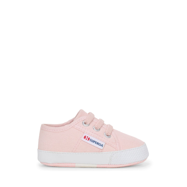 Children's Low Cut Sneakers in Pink with Cotton Upper 1