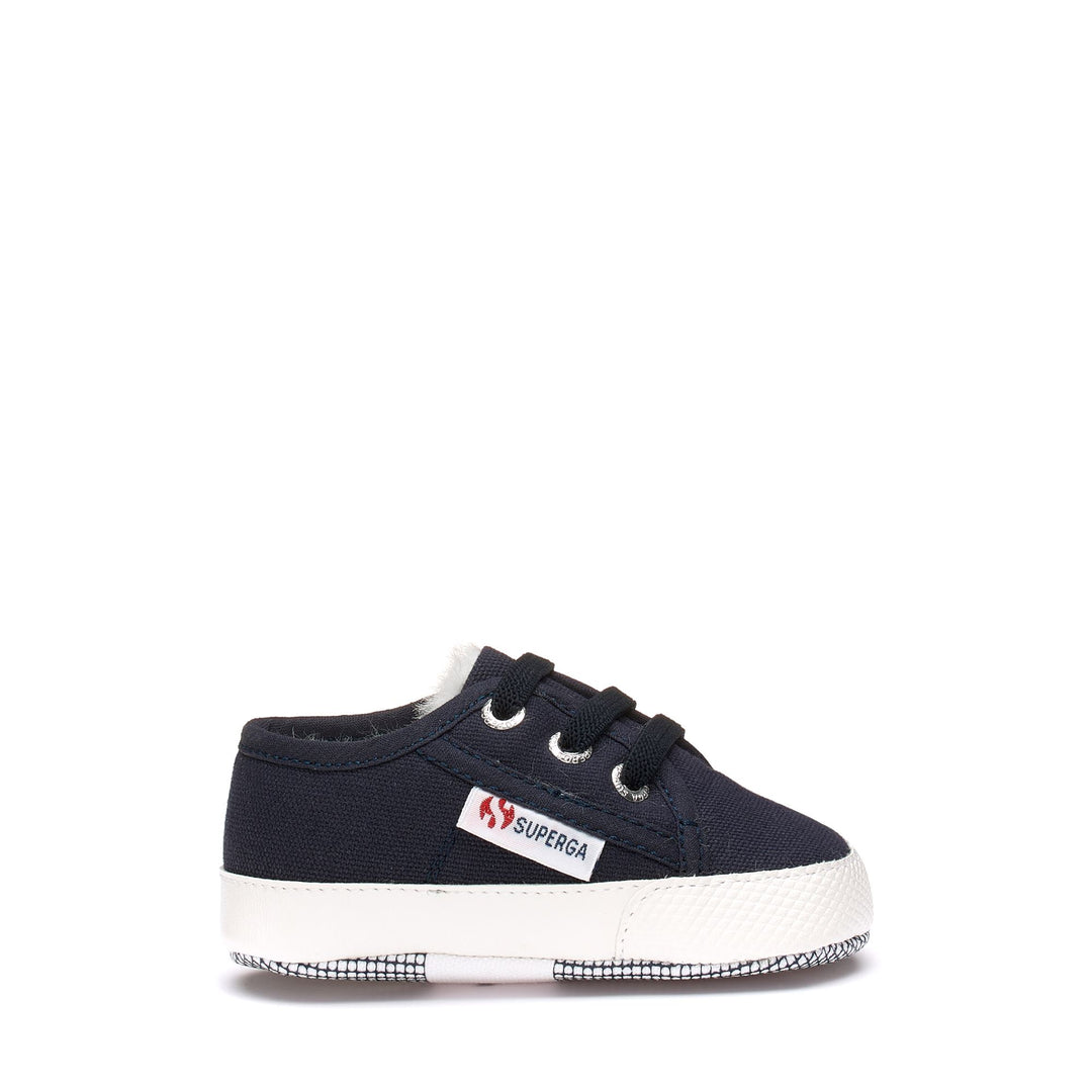 Children's Low Cut Sneakers in Blue with Cotton Upper 01