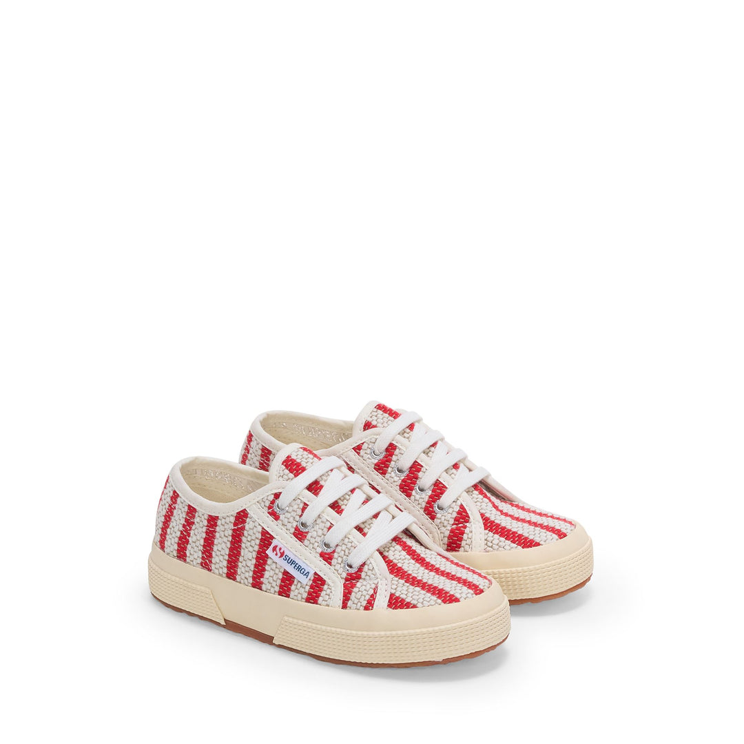 Children's Sneakers in Red with Cotton Upper main