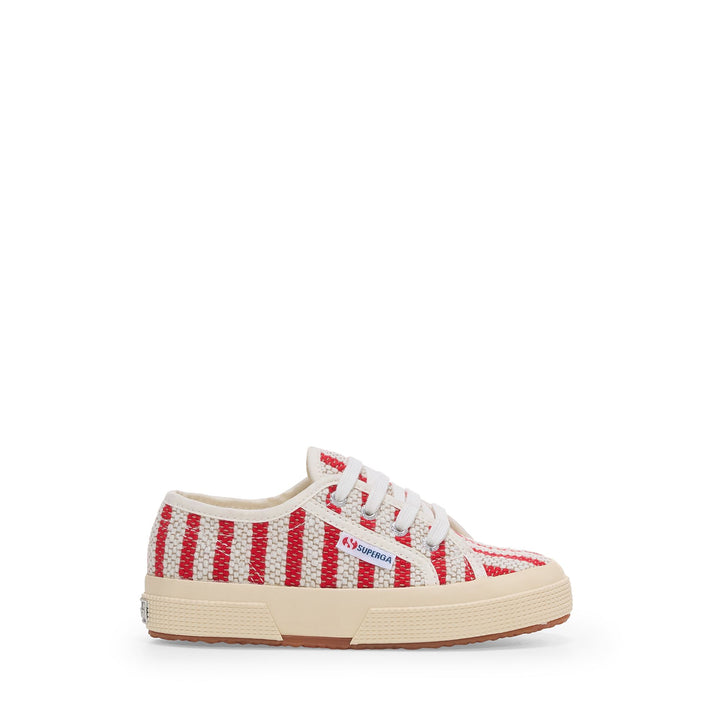 Children's Sneakers in Red with Cotton Upper 1