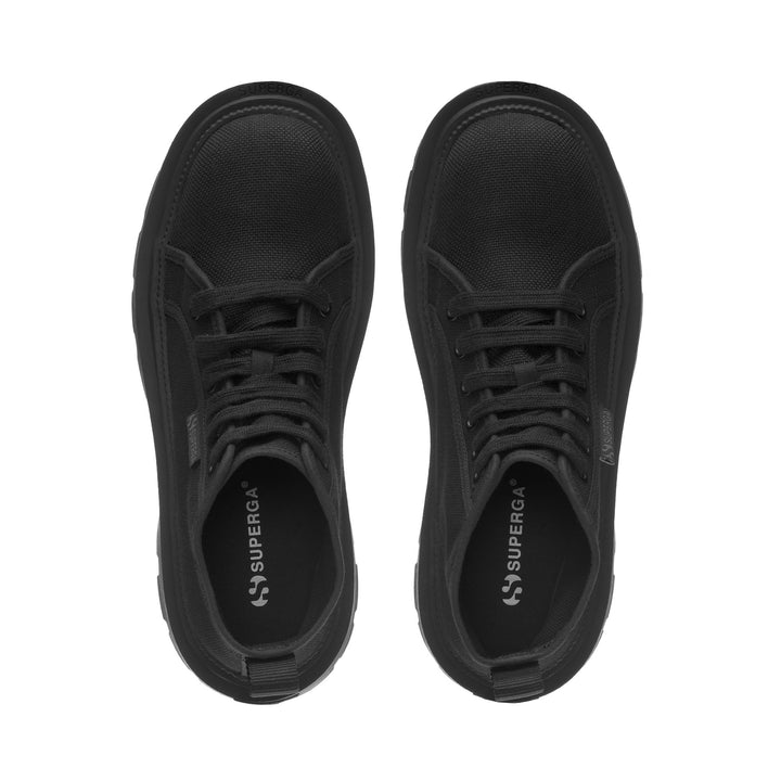 Woman's Ankle Total Black Boots with Cotton Upper 4