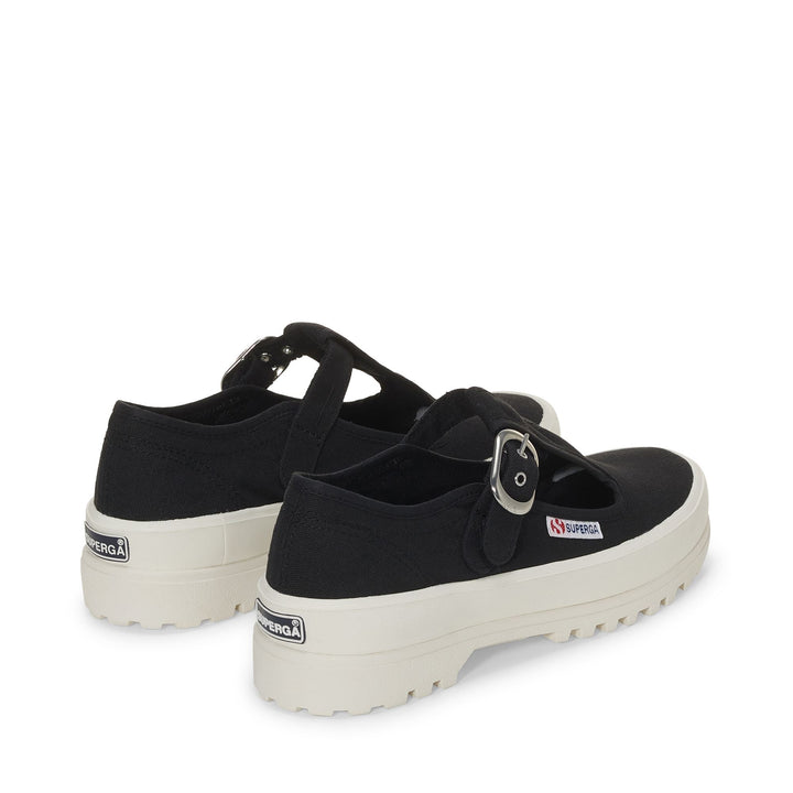 Woman's Sneakers Black with Cotton Upper 3