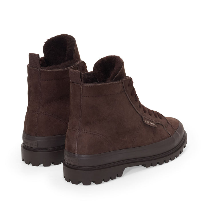 2341 ALPINA SHEARLING - Ankle Boots - Mid Cut - Unisex - Full Dk Chocolate-Brown Java 3