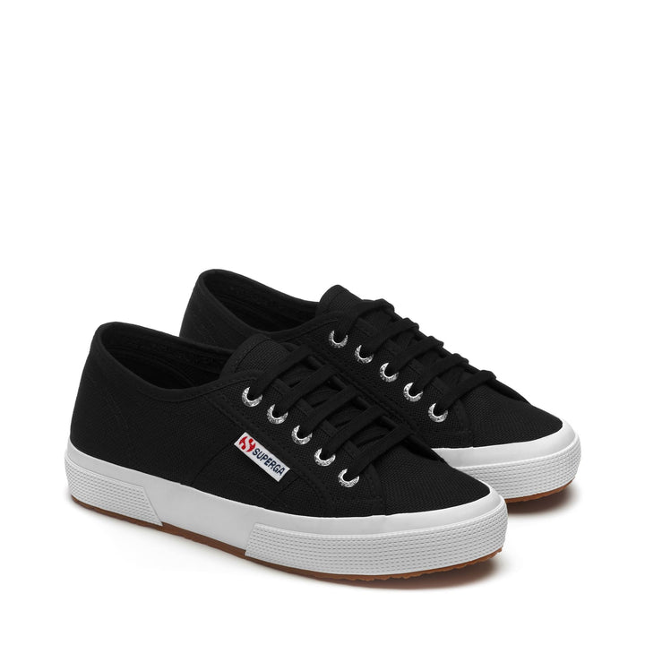 Unisex Black Sneakers with Cotton Upper 2