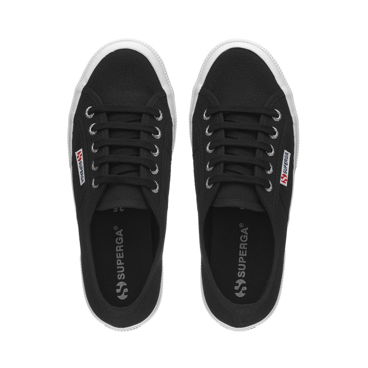 Unisex Black Sneakers with Cotton Upper 4