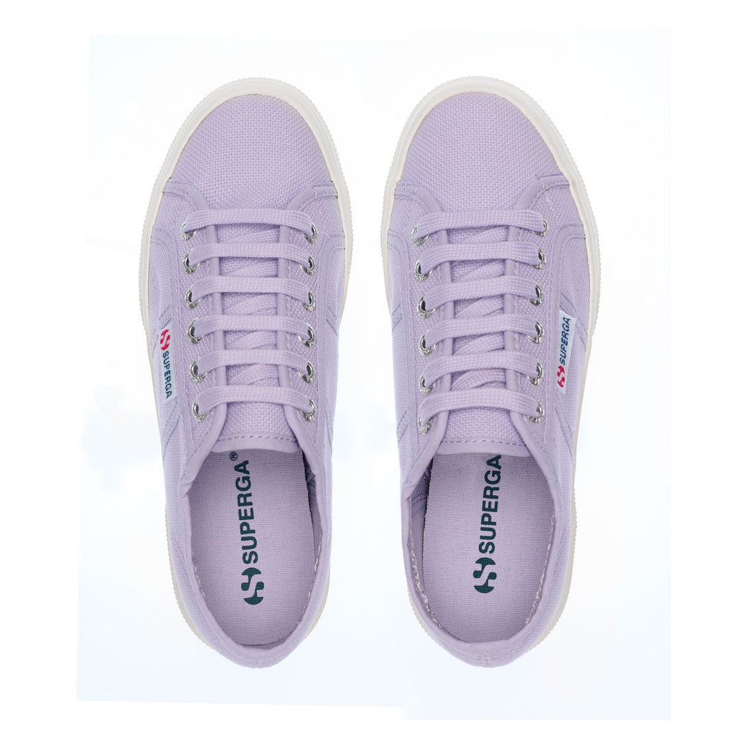 Unisex Violet Platform Sneakers with Cotton Upper main
