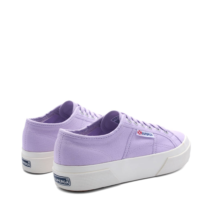 Unisex Violet Platform Sneakers with Cotton Upper 3