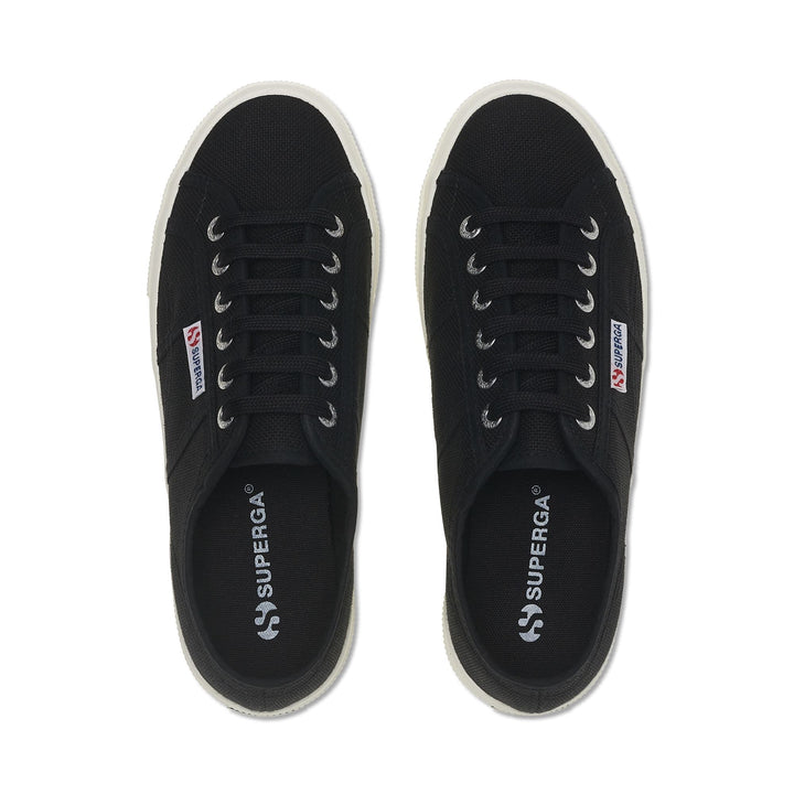 Unisex Black Platform Sneakers with Cotton Upper 4