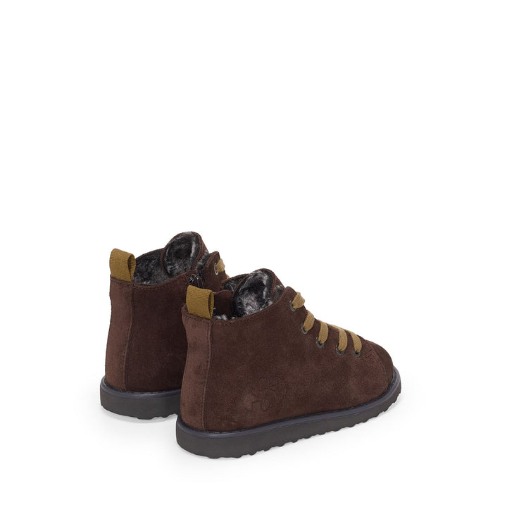 3008 KIDS LACE-UP BOOT SUEDE - Botines - Con encaje - Niño unisex - Brown Cotto-Beige Rame 3