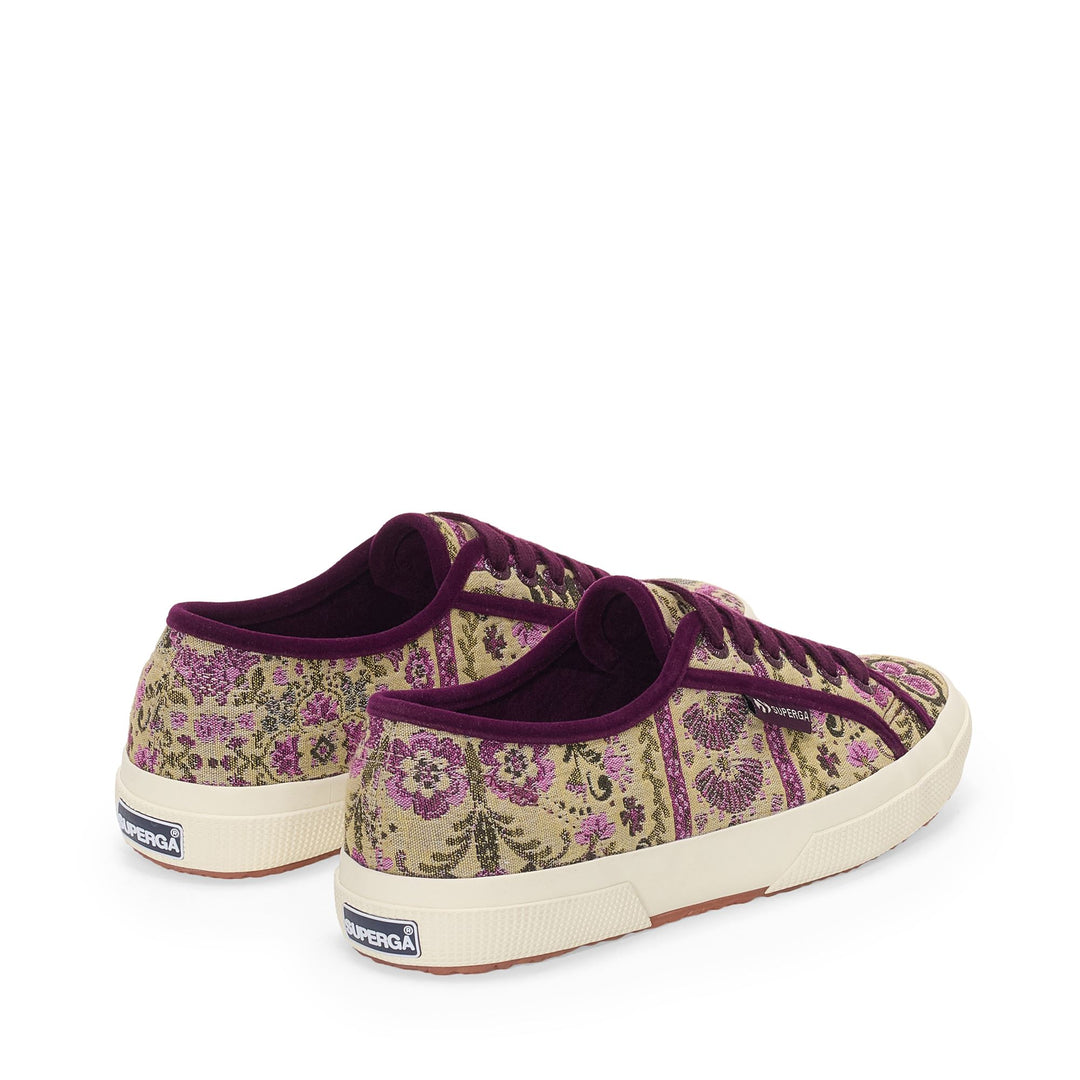 2750 TAPESTRY - Le Superga - Low Cut - Woman - Beige-Puple-Off White main