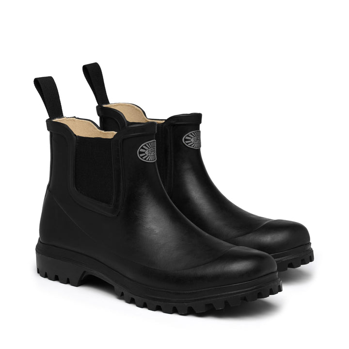 Mid Rubber Boots Woman Black Color 2